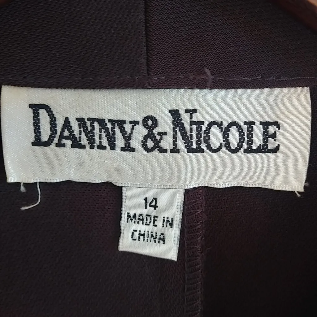 Danny & Nicole 14 Deep Chocolate Blazer Plus - Image 6