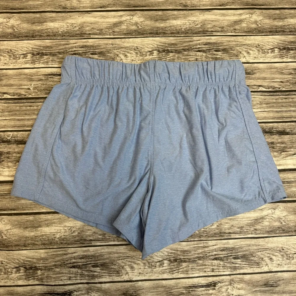 Athletic Works Women's Gym Sweat Shorts Light Blue M Med Medium 8 10 Stretchy - Image 11