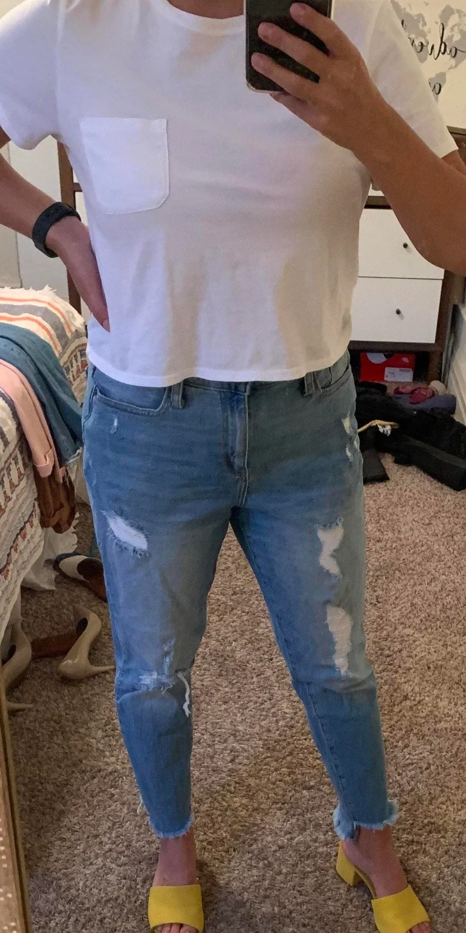 Universal Thread High Rise Straight Jeans - Image 2