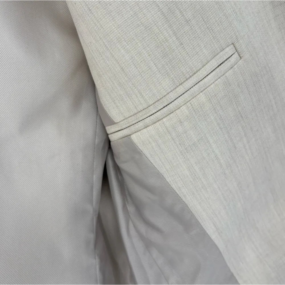 NWT Everlane The Relaxed Blazer in Buttersmooth | Sz 4 | Heathered Oat - Image 13