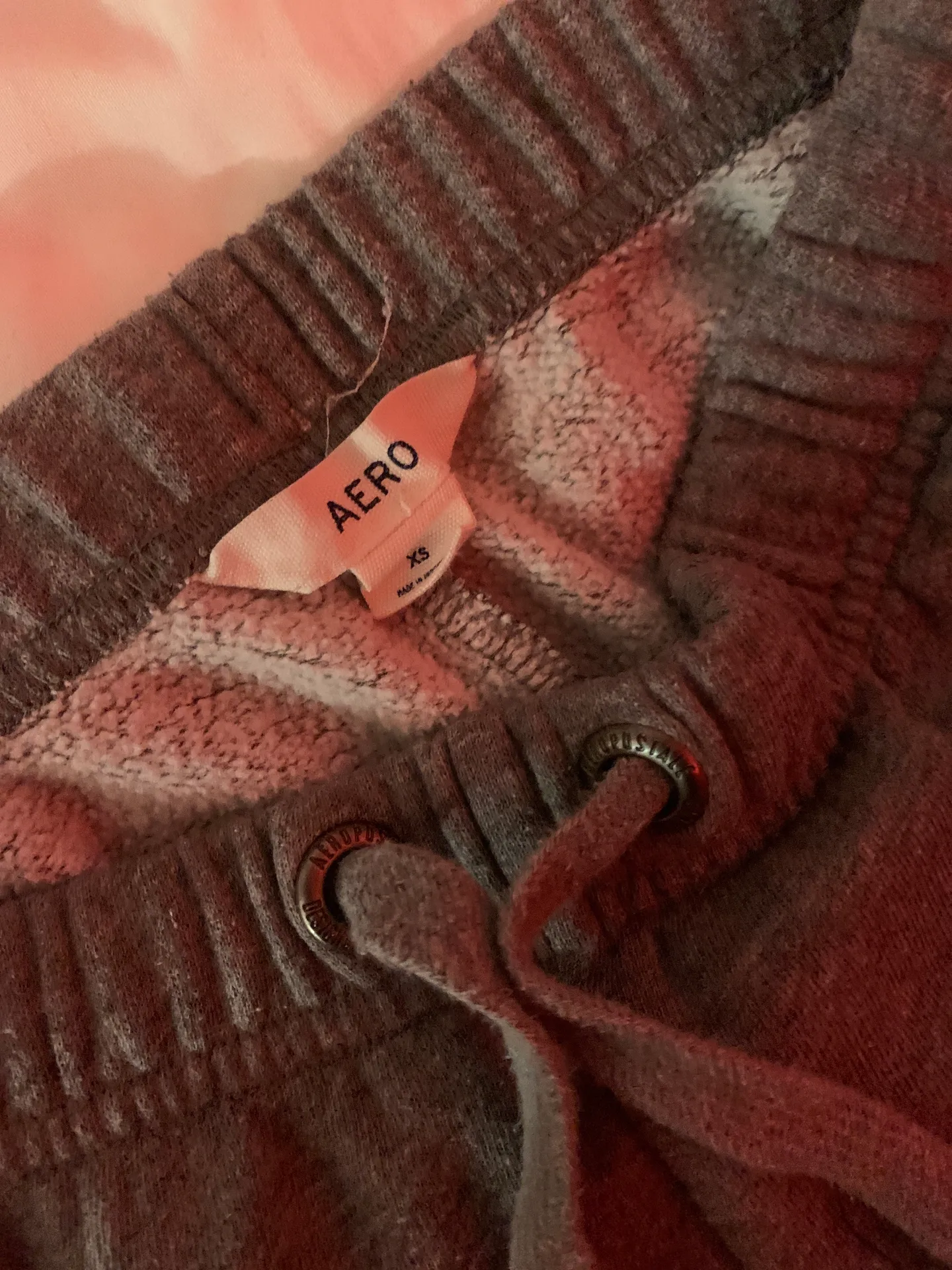 Aeropostale Light Gray Sweatpants - Image 3