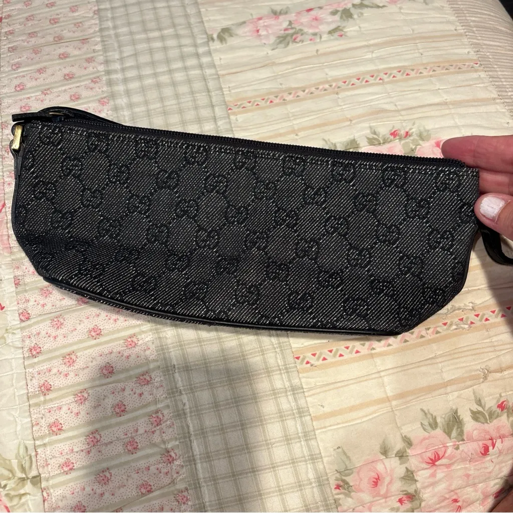 Gucci Black denim Mini Bag - Image 3
