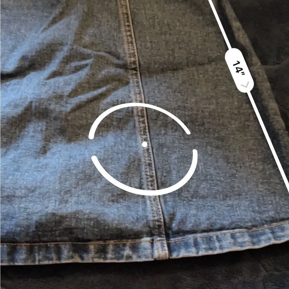 Bdg denim skirt small - Image 5