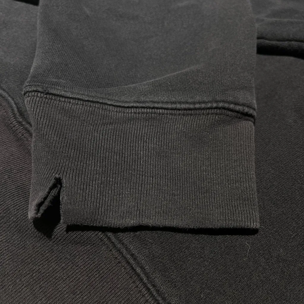 Aeropostale Y2K VTG Embroidered Oversized Hoodie Womens Size S Black Spellout‎ - Image 8