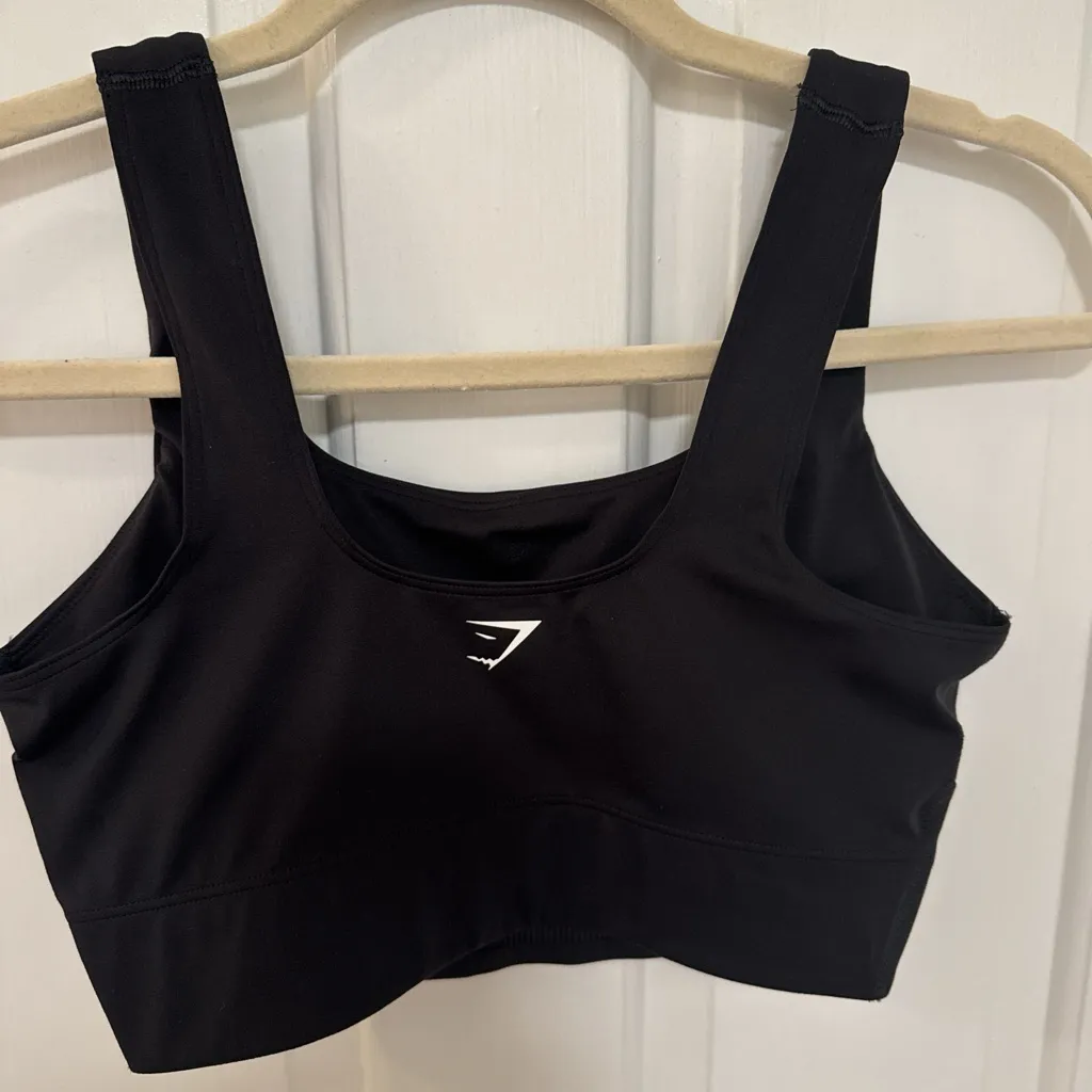 Gymshark Dark Gray Sports Bra - Image 2