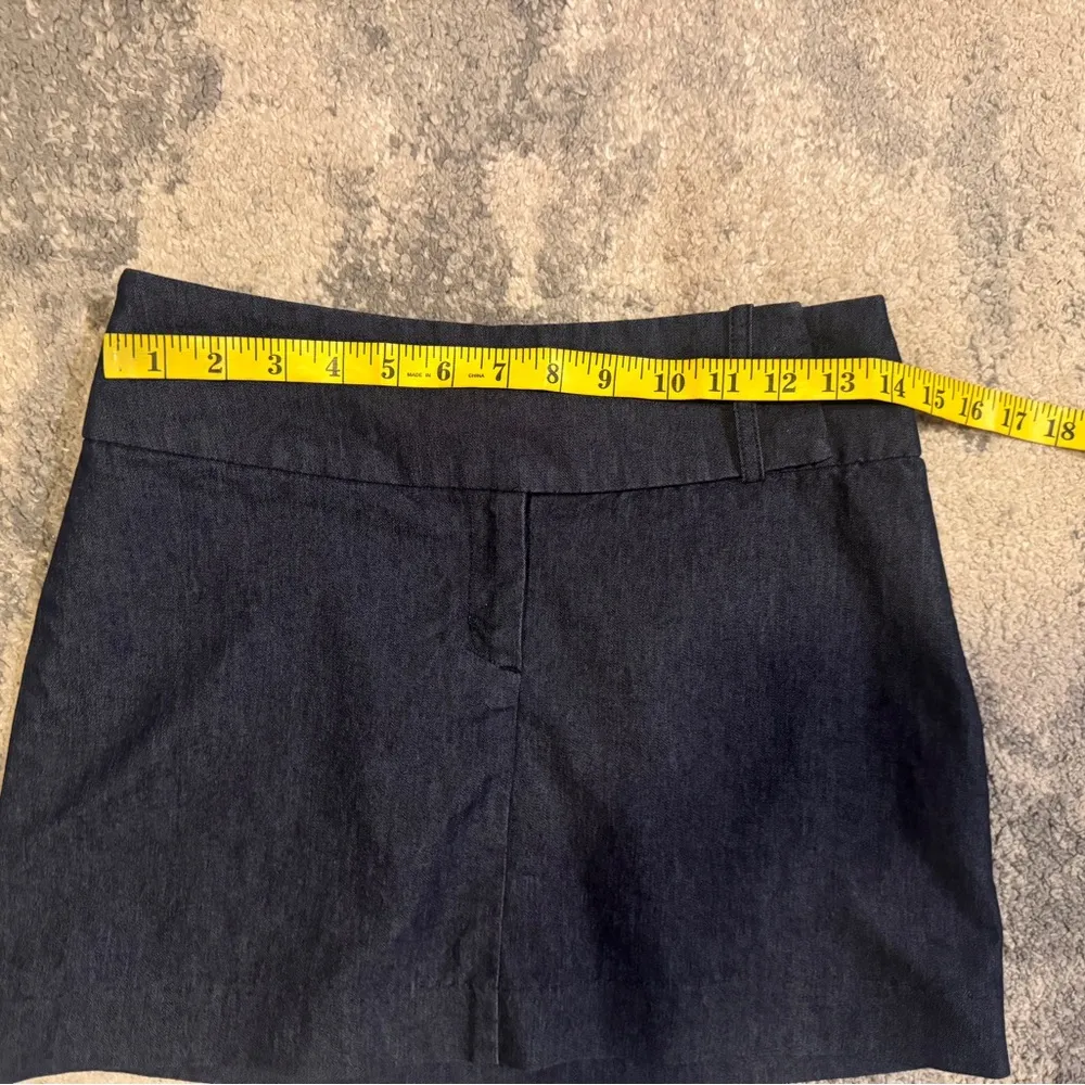 Mossimo Dark Blue Denim Skirt Size 4 - Image 4