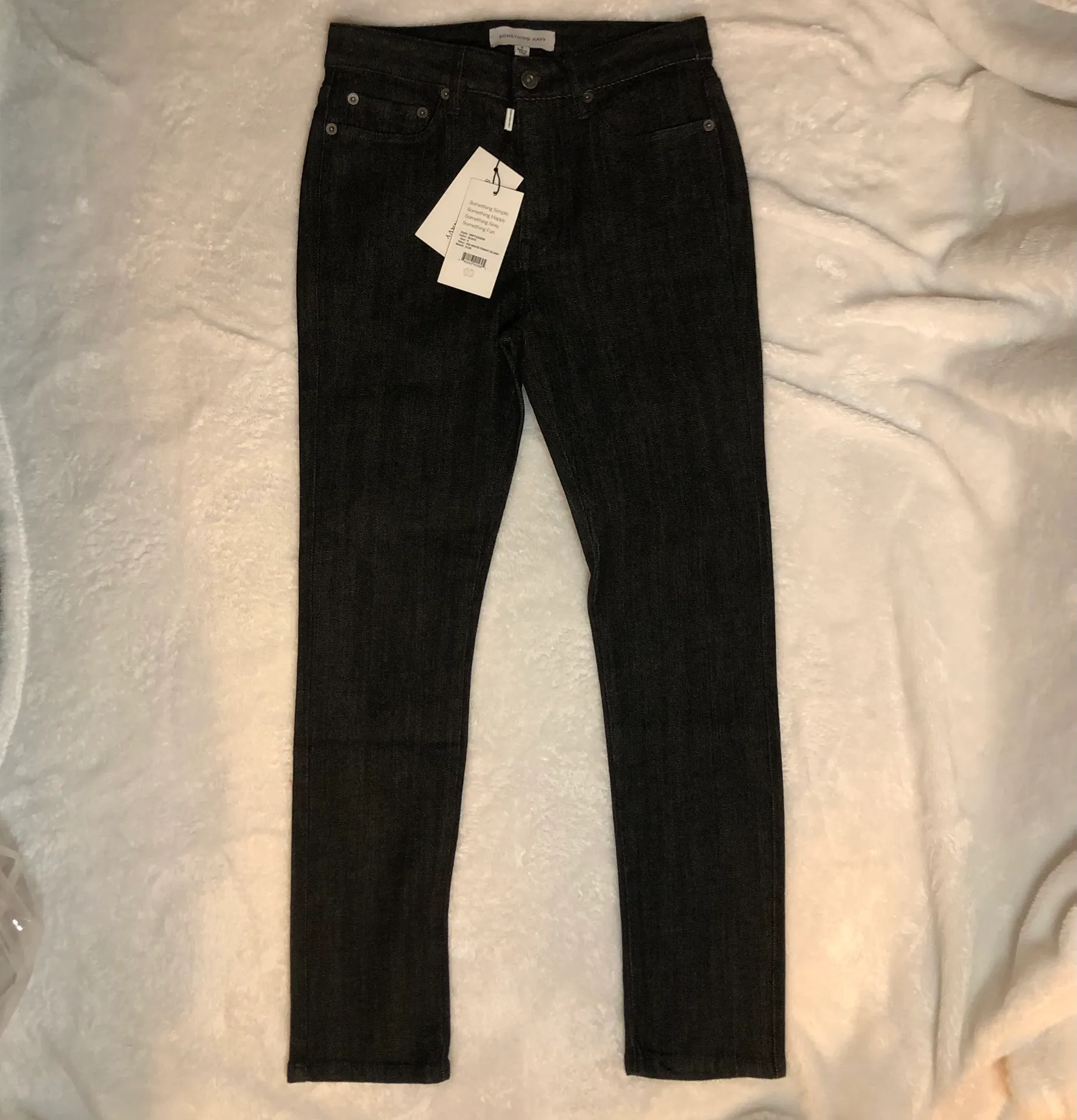 NWT  High Waist Straight Leg Jean - Image 4