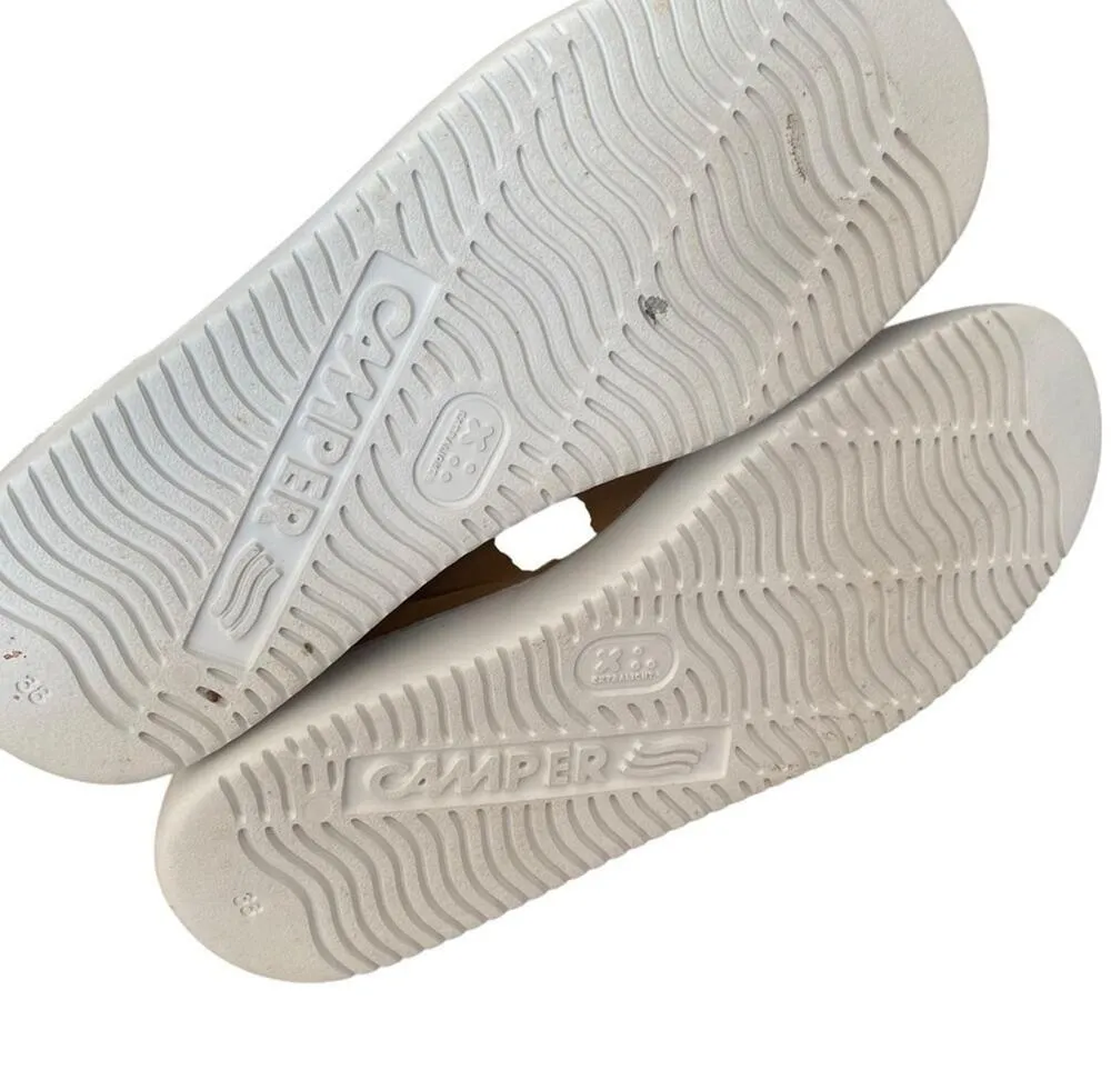 Camper Womens Runner K21 Brown Orange Sneaker size 8 size 38 - Image 11