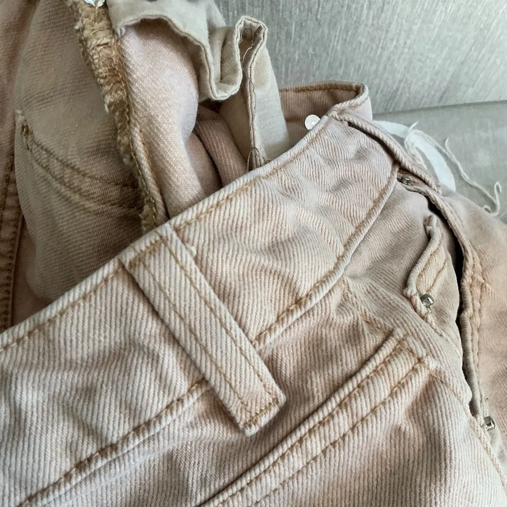 Denim&Co Tan Jean Shorts Mid - Image 5