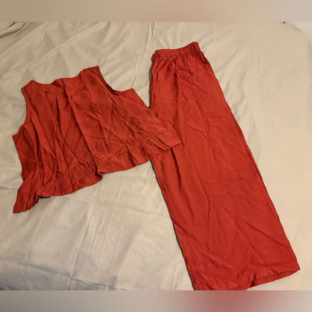 SHEIN Terracotta Sleeveless Jumpsuit - Image 9