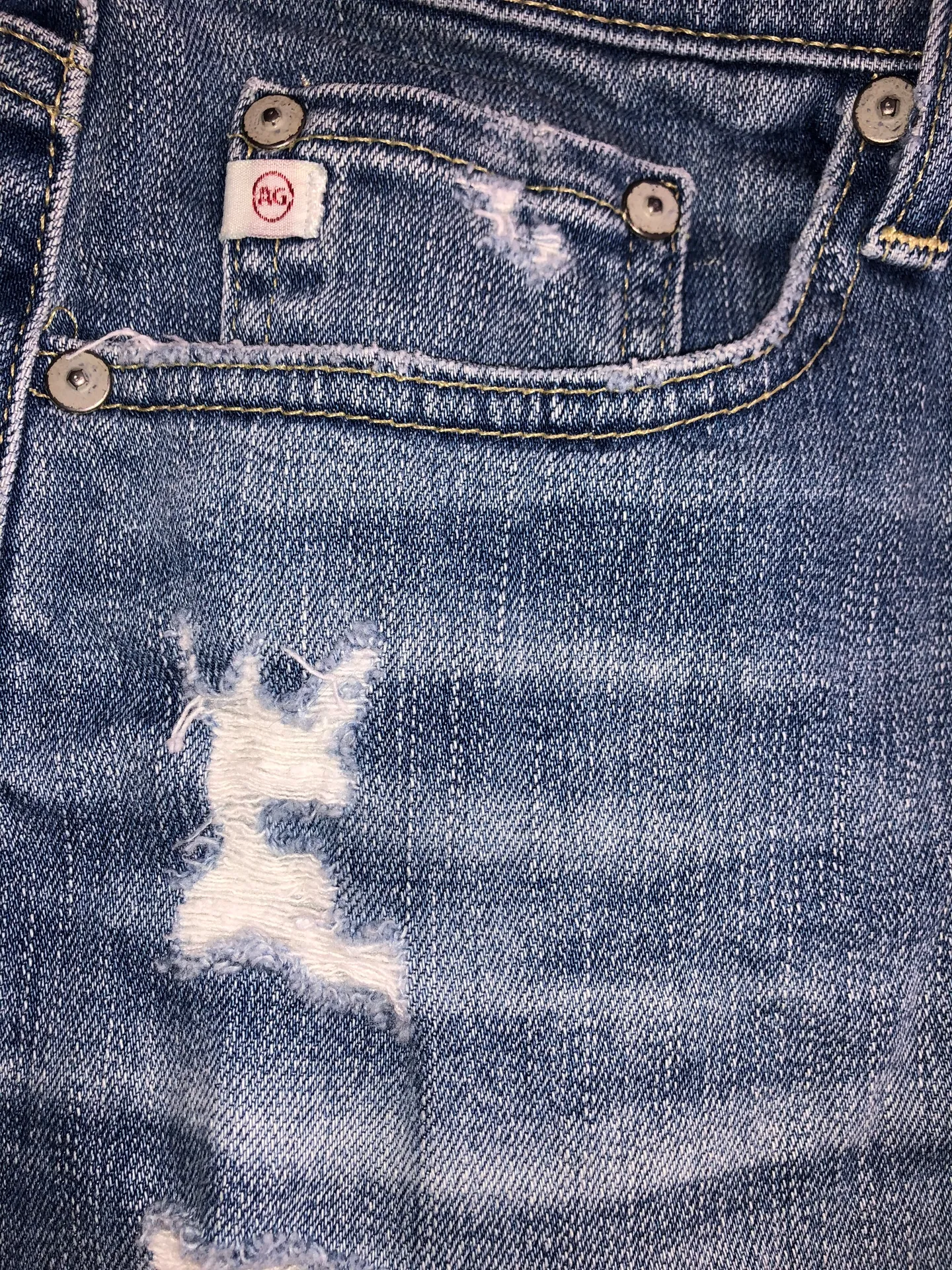 AG Adriano Goldschmied Jean Skirt - Image 3