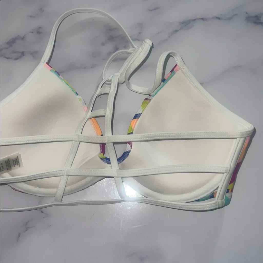 VS PINK Multi Geo Strappy Bikini Top (S AA-C) - Image 11