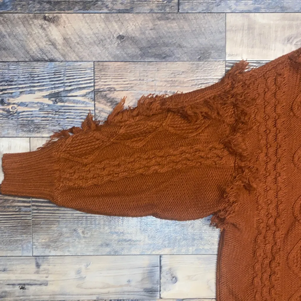 NWOT a.n.a Warm Cable knit Textured Sweater - Image 3