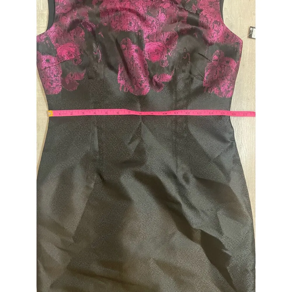 NWT Tahari Arthur S. Levine size 6 party dress Black - Image 9