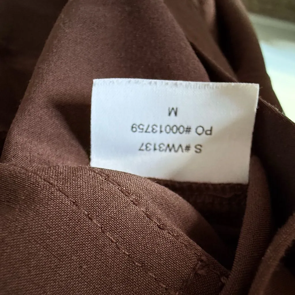 Vuori Villa Utility Romper Java Size Medium - Image 6