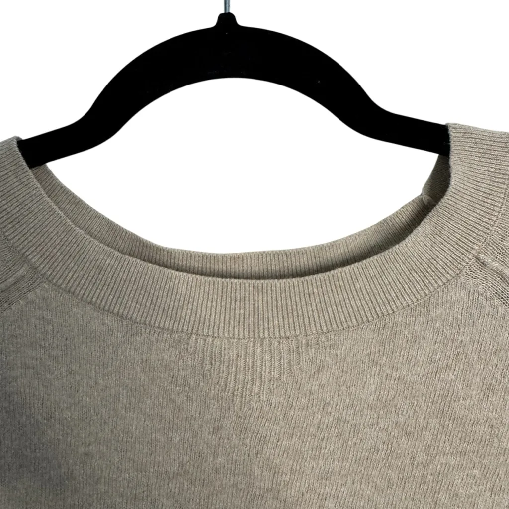 Banana Republic Italian Wool Cashmere Blend Tan Sweater - Image 4