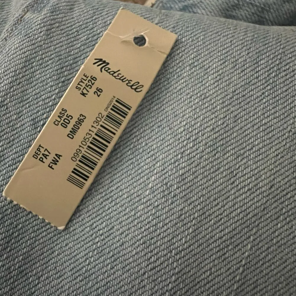 Madewell The Curvy Perfect Vintage Jean 26 Women’s Fitzgerald Wash K7526 - Image 6