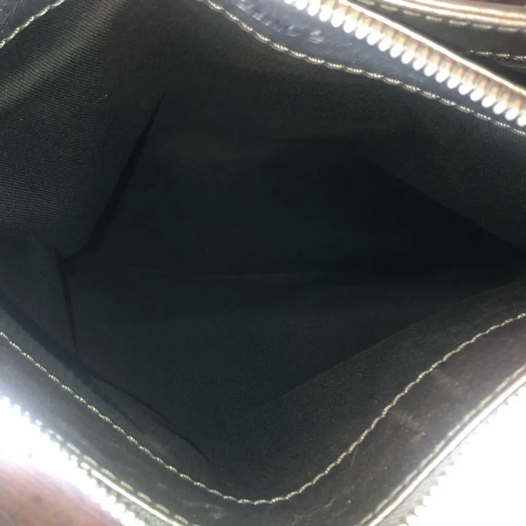 CHLOE Paddington Bag Silver Leather Tote Padlock Key Crossbody Shoulder Strap - Image 12