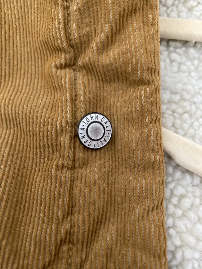 Brandy Melville Corduroy Fur Lined Jacket - Image 3