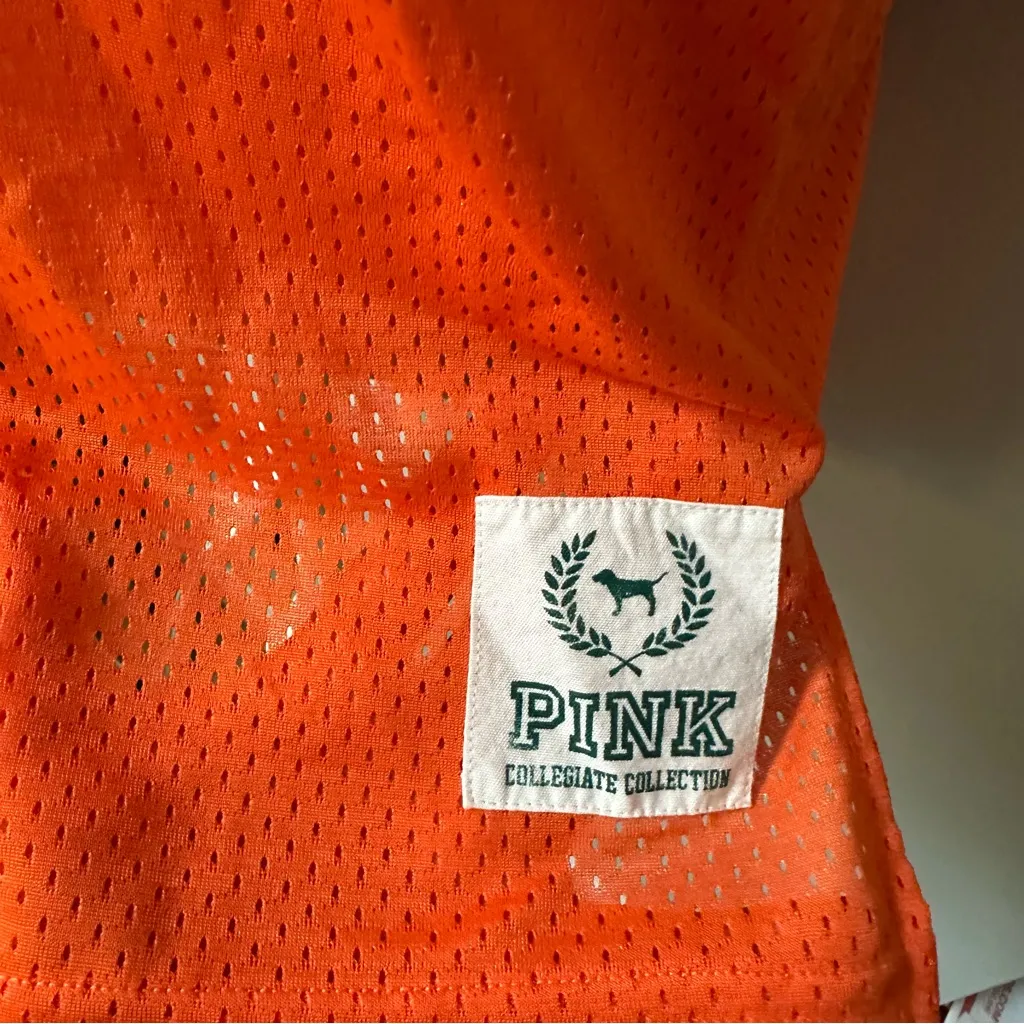 U Miami Hurricanes VS PINK Sequin Jersey Medium - Image 7