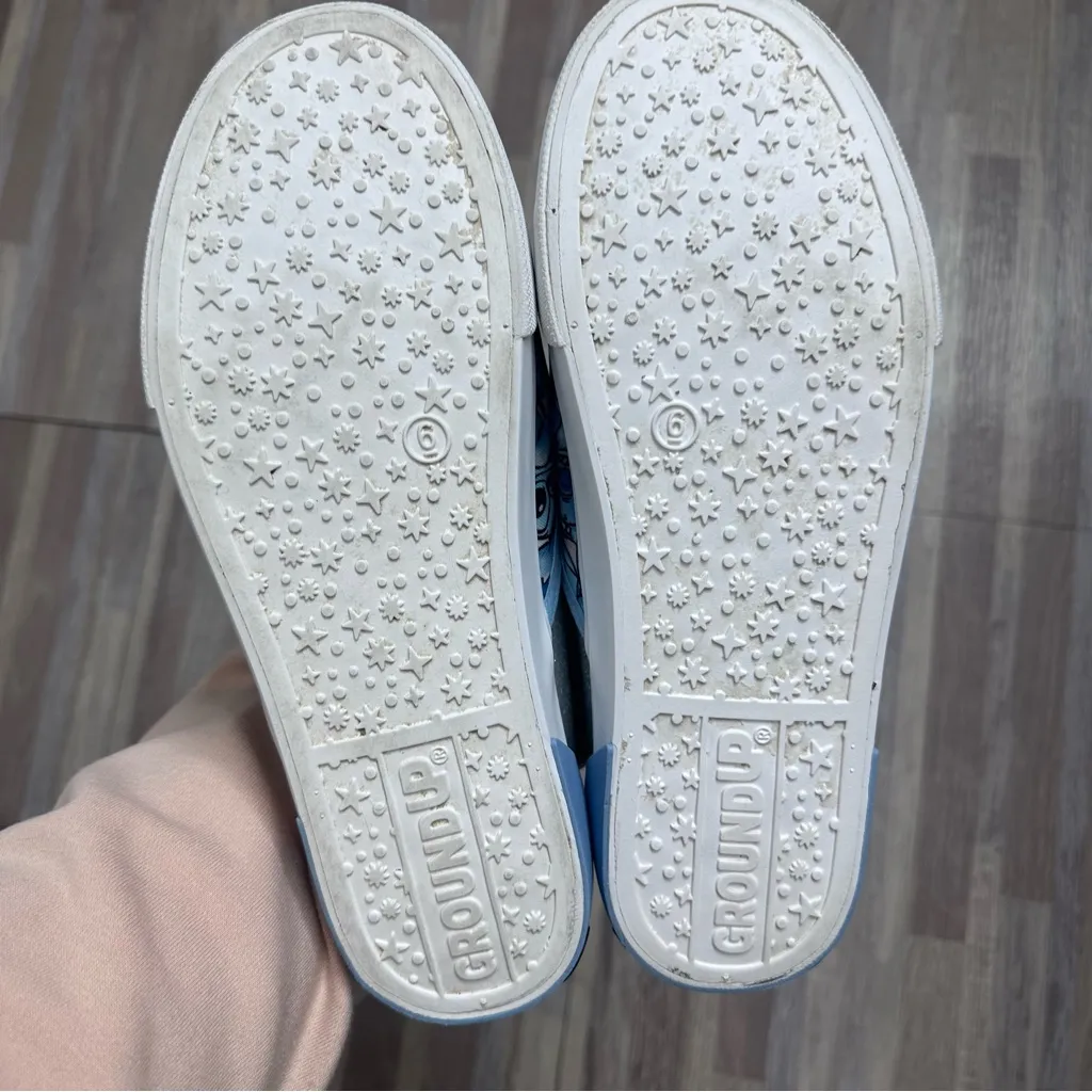 Disney’s Stitch Women’s Blue Slip-On Shoes, Size 6 - Image 8