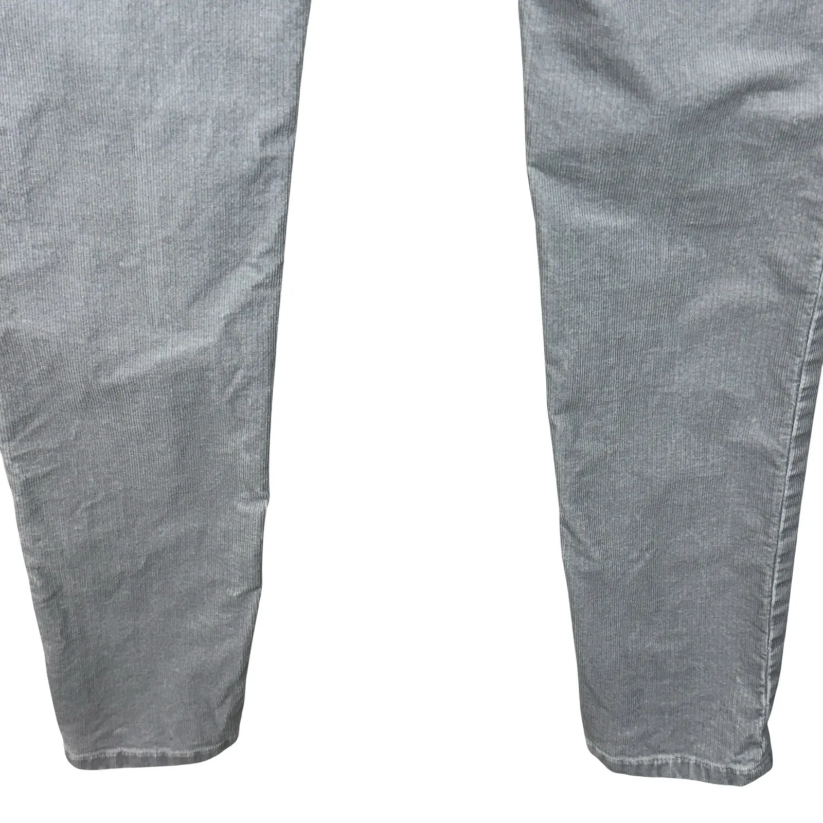Patagonia SZ 28 Corduroy Pants Stretch Low-Rise Zip-Fly Organic Cotton Lt. Gray - Image 5
