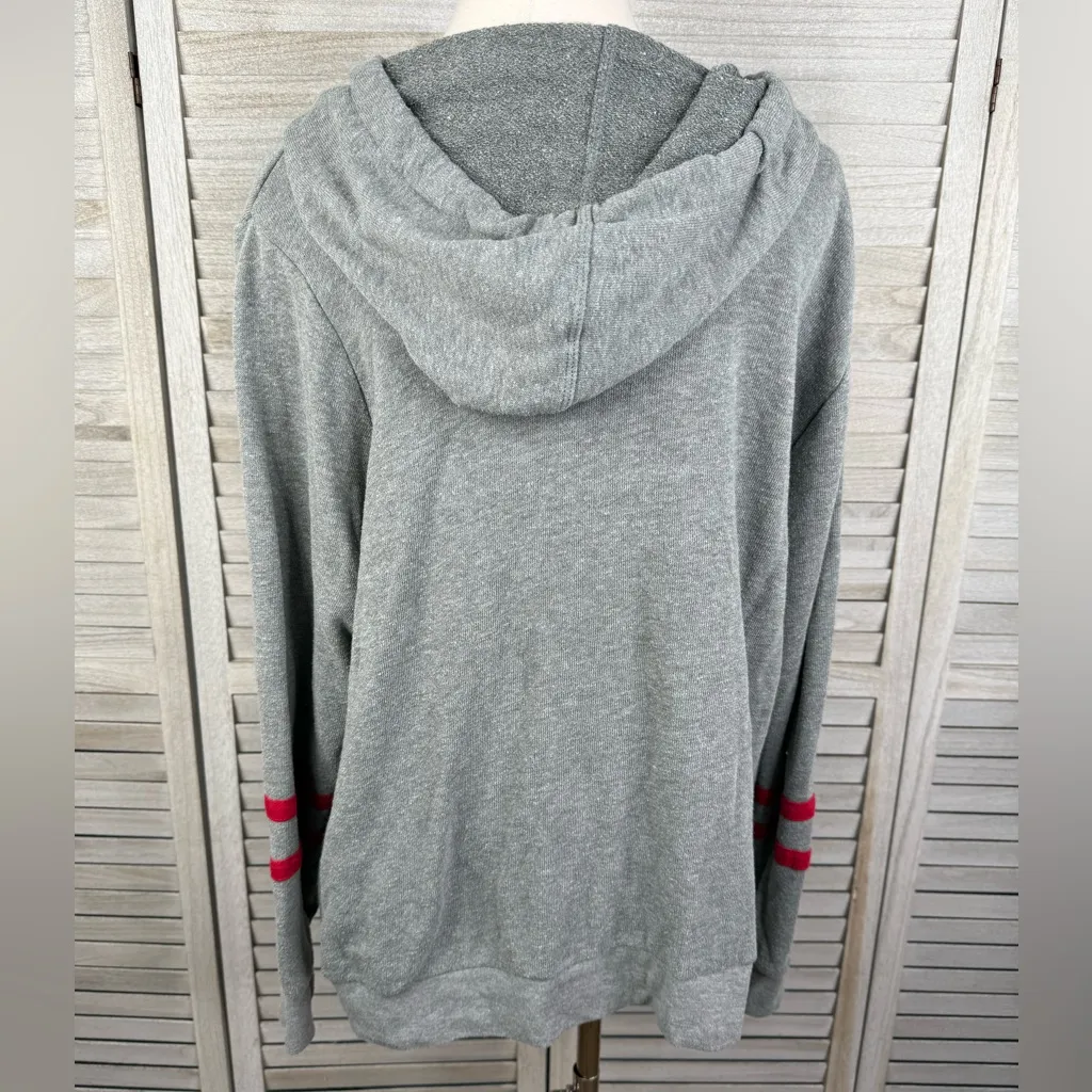 TORRID X DISNEY Mickey Mouse Pullover Hoodie Gray/Multi-0X - Image 2