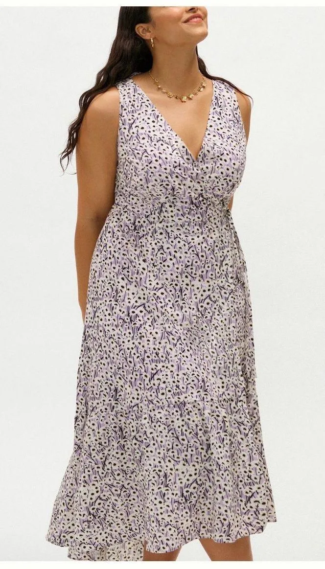 ANTHRO Hutch High-Low Wrap Midi Dress - Image 4