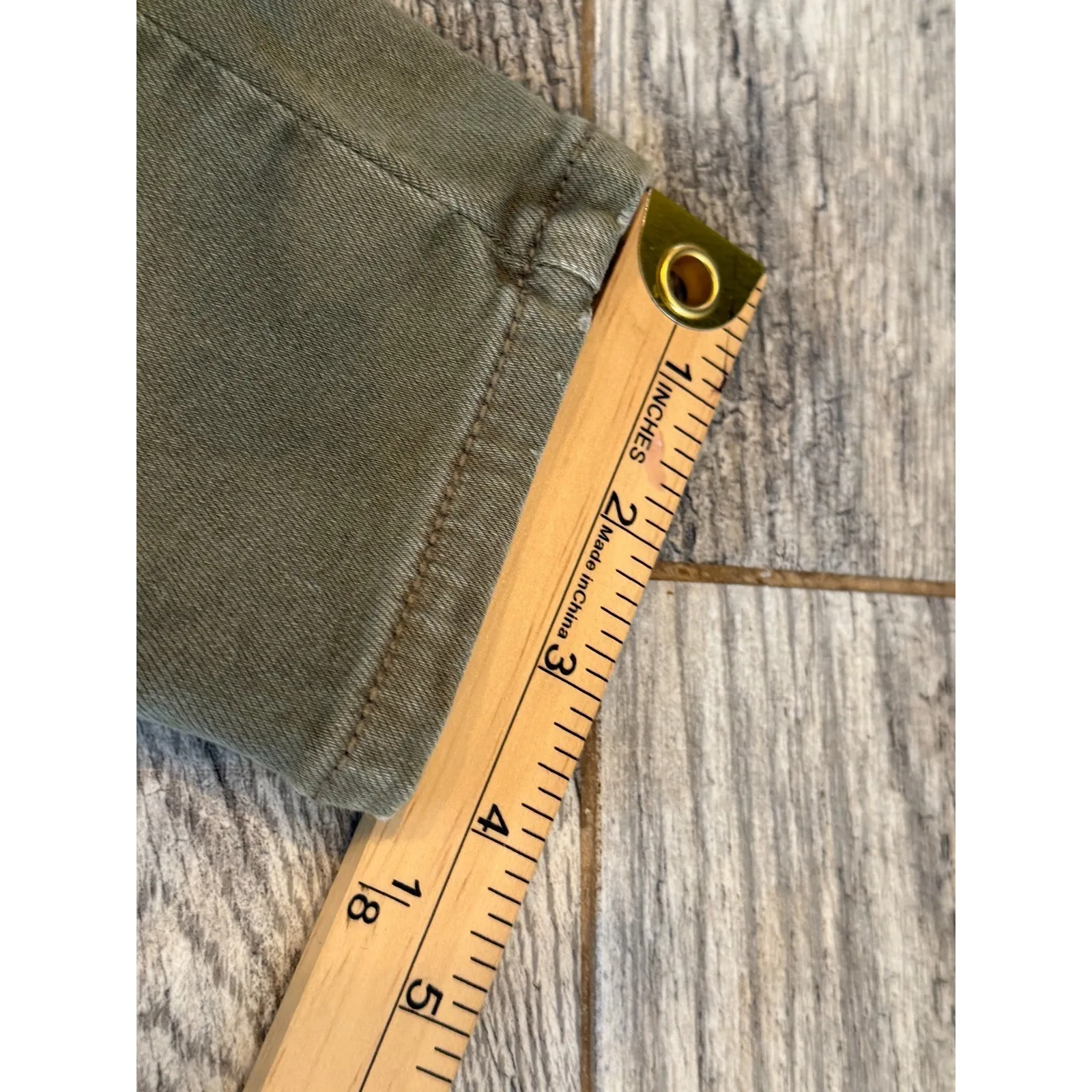 American Eagle Super Hi-Rise Jegging Pants 4 Next Level Stretch Button Pockets - Image 11