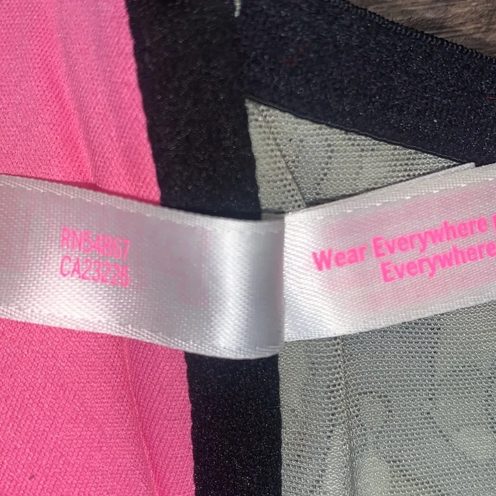 Victoria’s Secret PINK Wear Everywhere Animal Print Push-Up 34DD Front Clasp Bra - Image 10