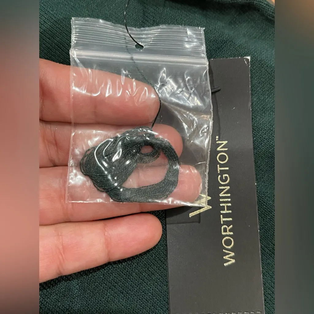 Worthington Women's Dark Green Tank Top - Image 6