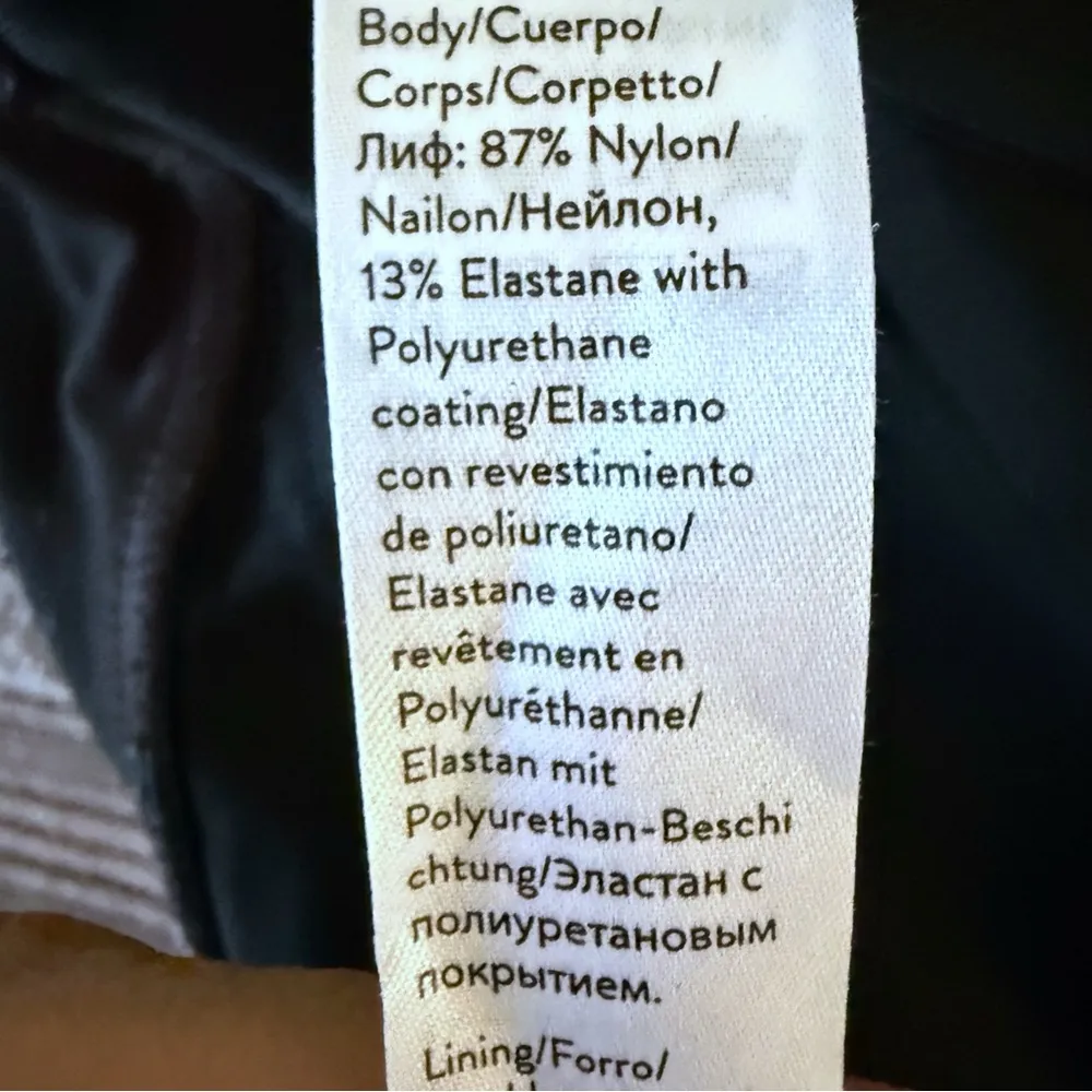 SPANX Ready To Wow Faux Leather Legging Black SZ XL 2437 - Image 8