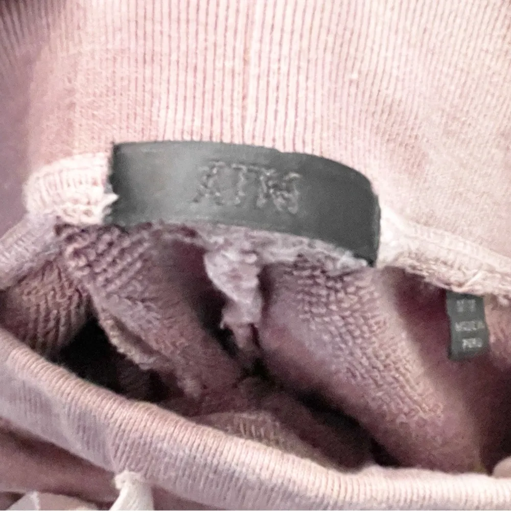 ATM Size Medium French Terry Tie Dye Sweatpants Mushroom Joggers Cotton - Image 5