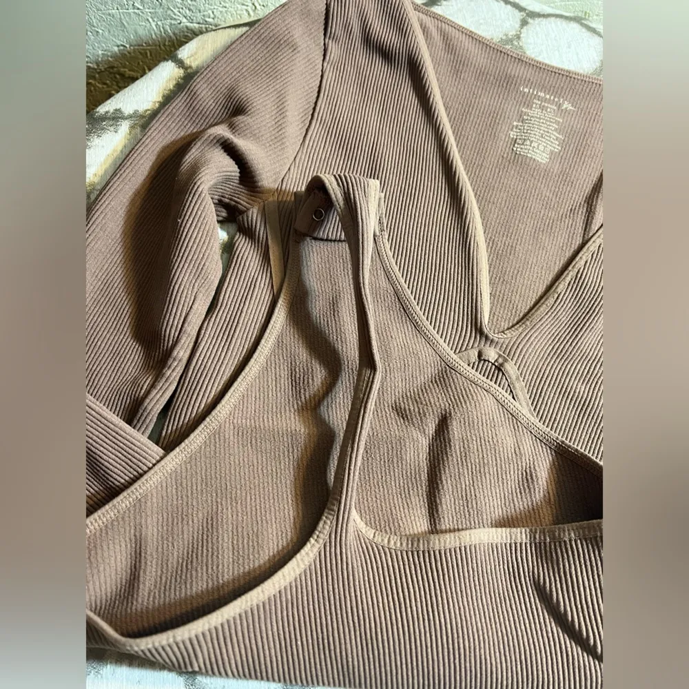 Bodysuit, Intimately Free People, NWT, Clay color, ribbed and lovely detail - Image 6