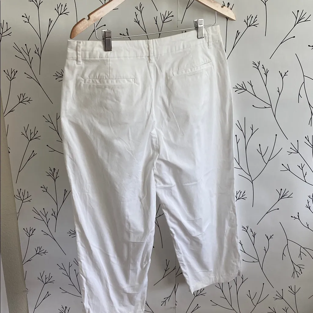 Croft & Barrow White Women's Trousers - Image 2