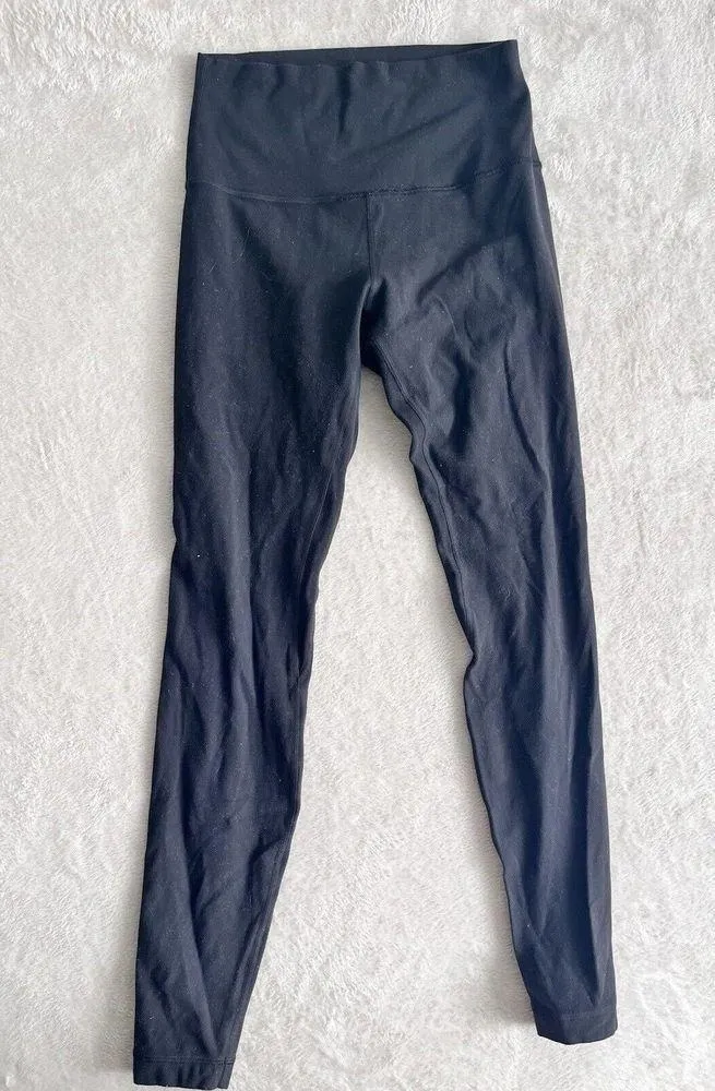Lululemon Align High Rise Pant Black Tight Full Length 28” Size 6 - Image 4