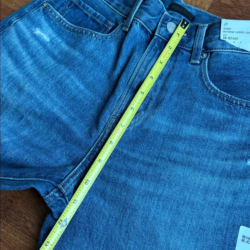 Uniqlo NWT  boyfriend jeans - Image 5