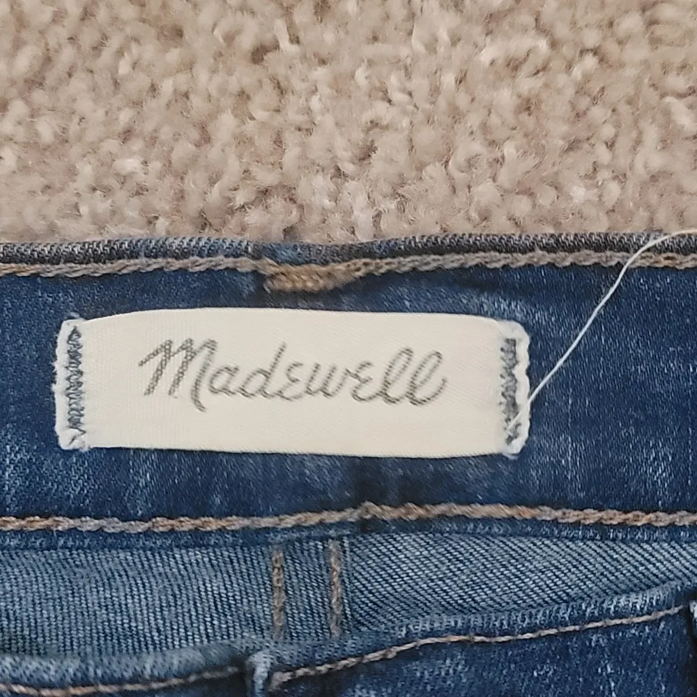 🔥SALE🔥Madewell $138 10" High Rise Dark Indigo Skinny Jeans - Image 4