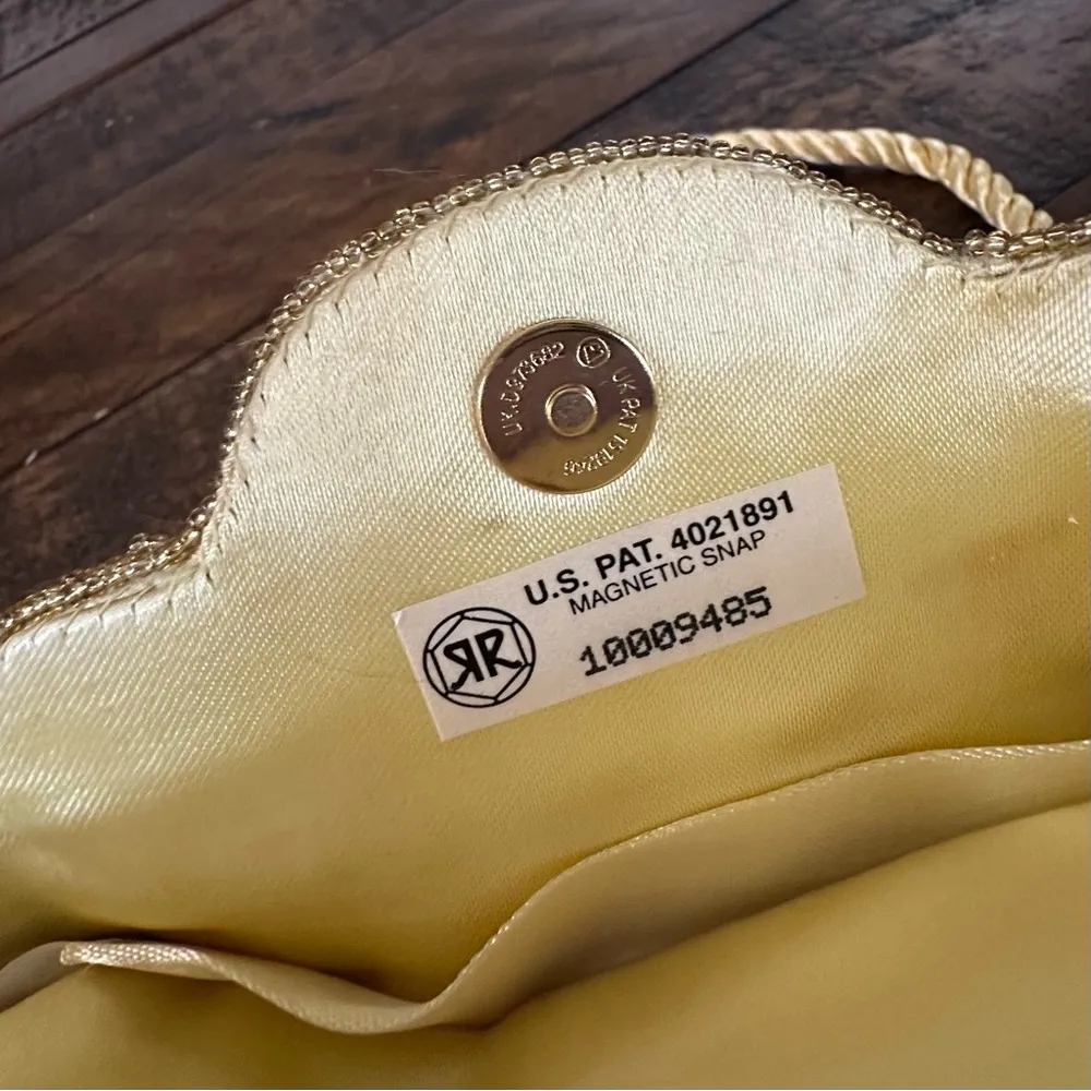 Vintage Elegant Gold Beaded Women's Bag - Image 6