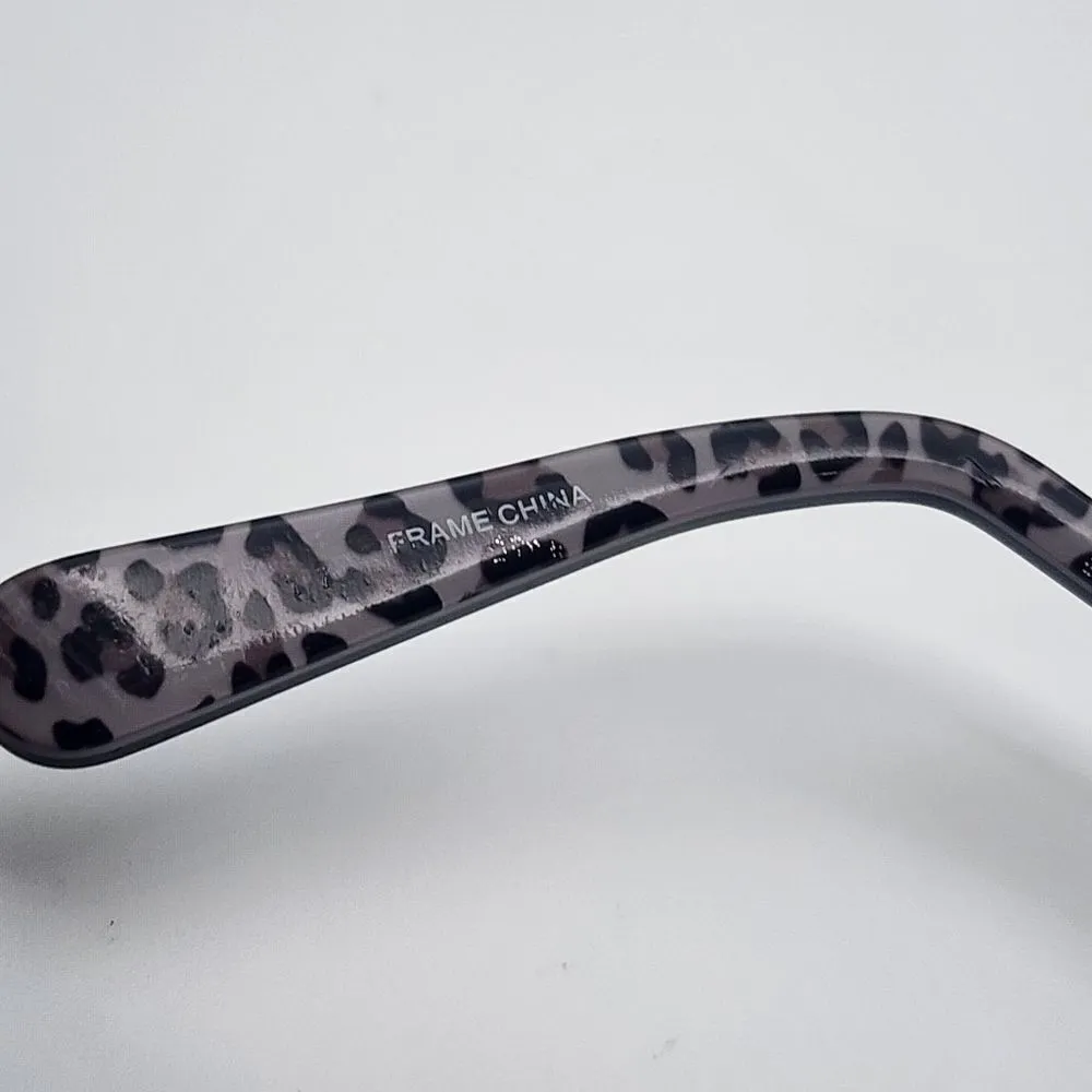 Bebe On Fire Jet Black Prescription Glasses Frames - Image 11