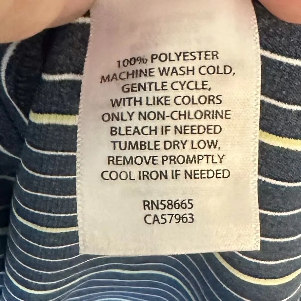 NWT BP x Wildfang Nordstrom Square Neck Striped Satin Slipdress - Image 9