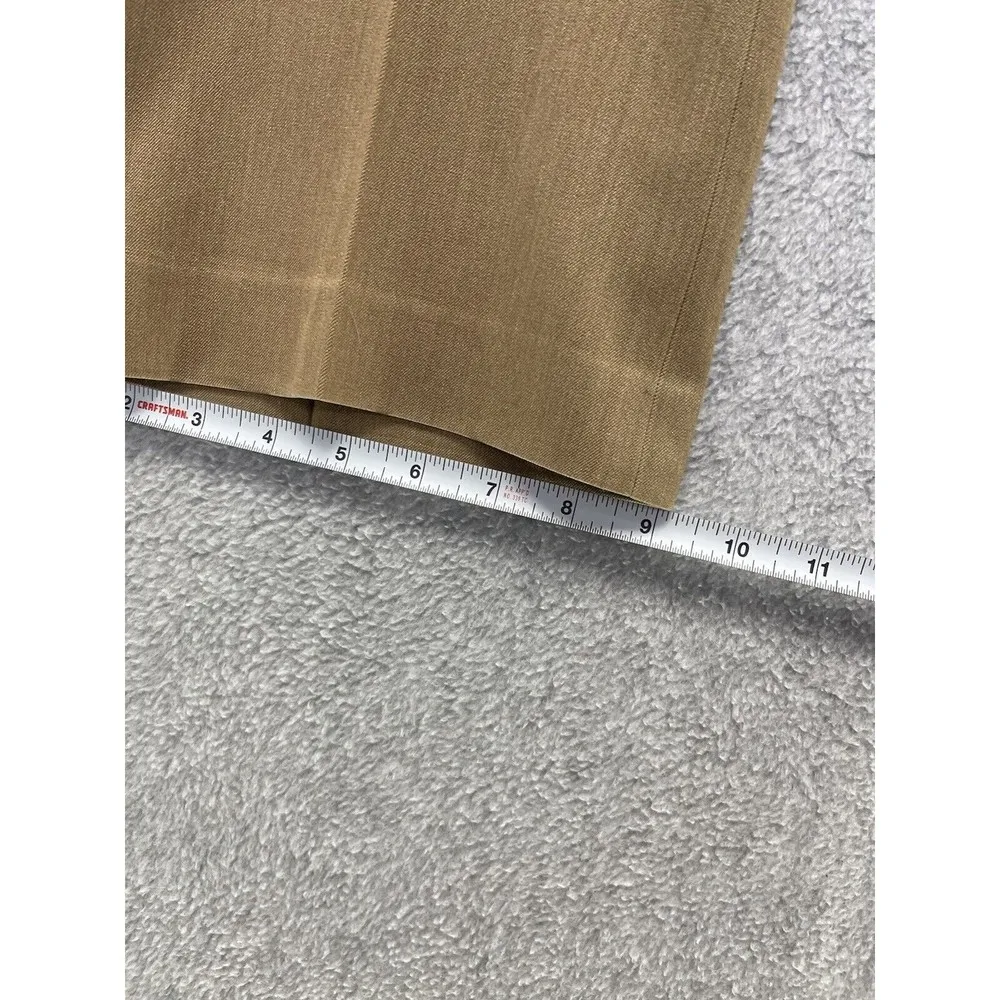 Ann Taylor Women's Brown Modern Trouser Pants Size 6 Bootcut Faux Pocket - Image 5