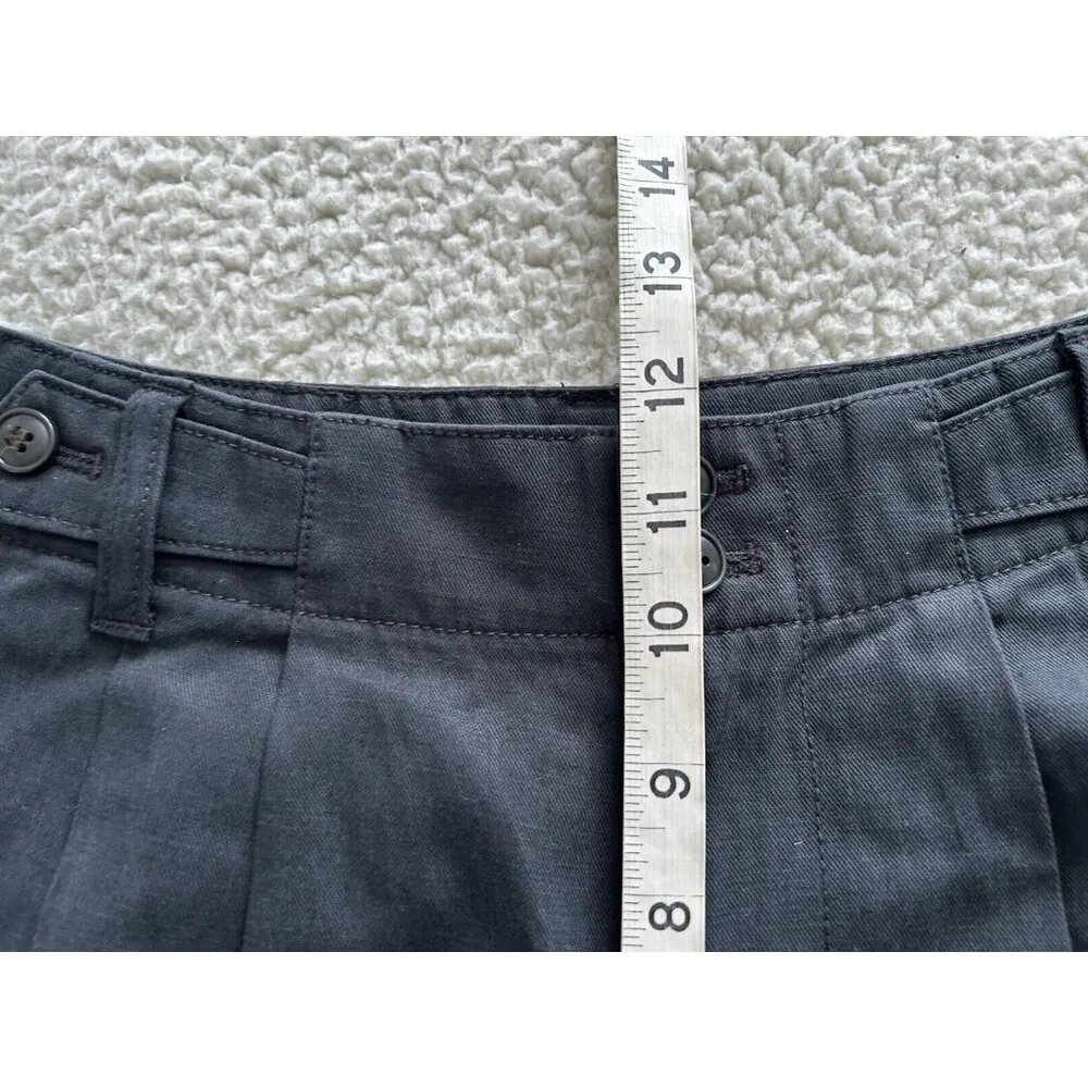 MADEWELL The Harlow Wide-Leg Lightweight Twill Pants Black Women’s Size 2P - Image 15