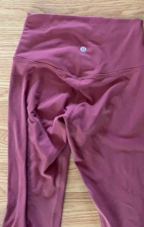 Lululemon Pink  Align 7/8 Leggings - Image 3