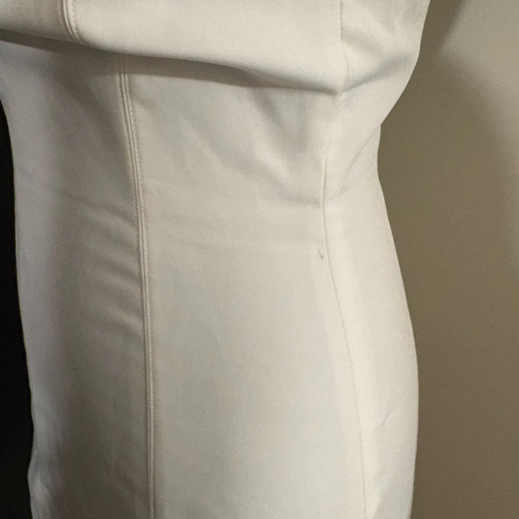 💜 Meshki White Strapless Sheath Mini Dress 💚 - Image 5