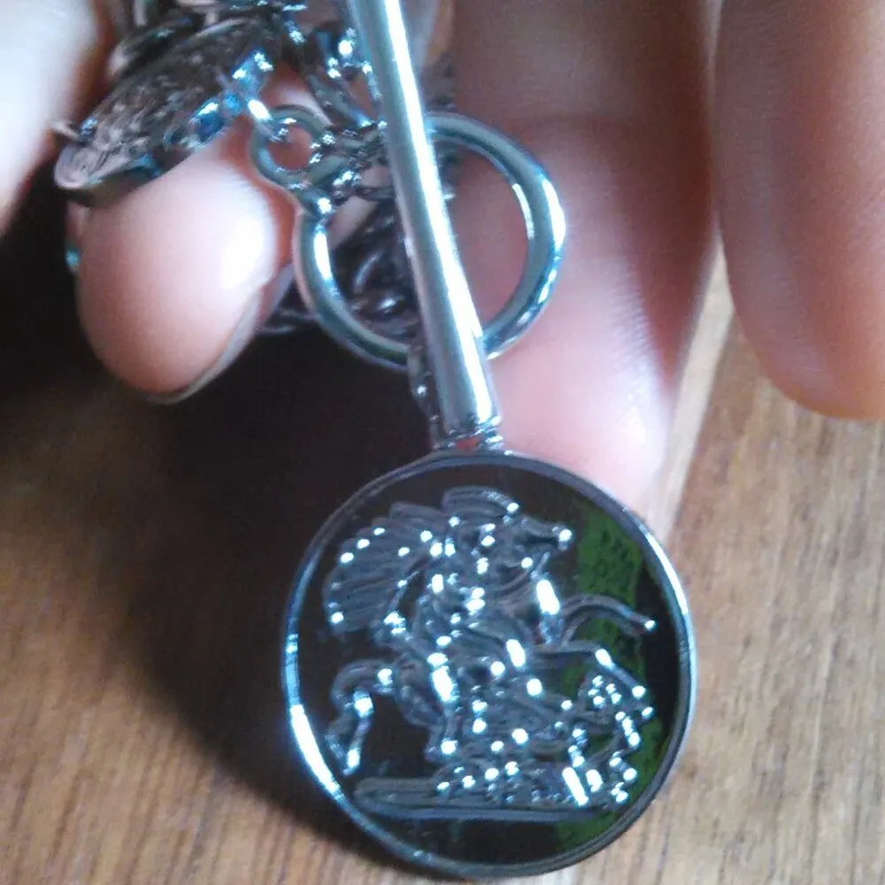 Rider on Horse Coin Necklace - Image 14