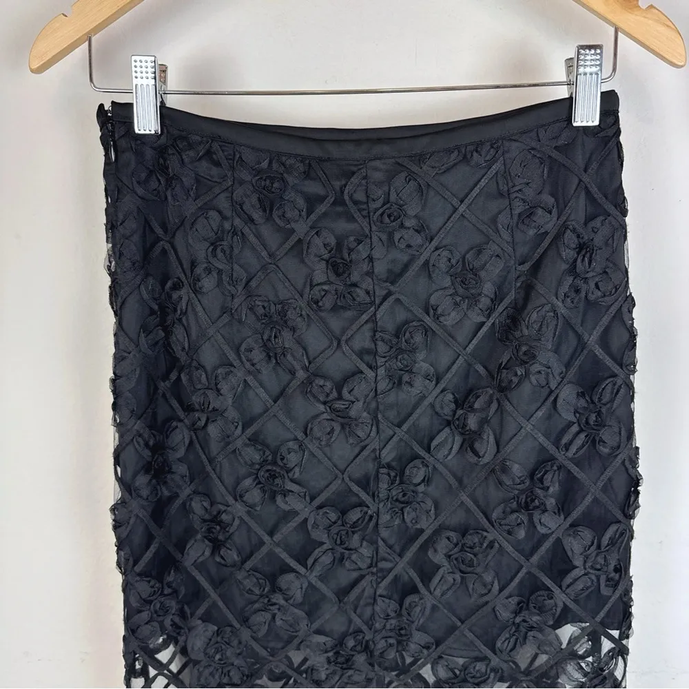 En Saison NWT Brayden Blouse and Midi Skirt Set in Black Size Small - Image 9