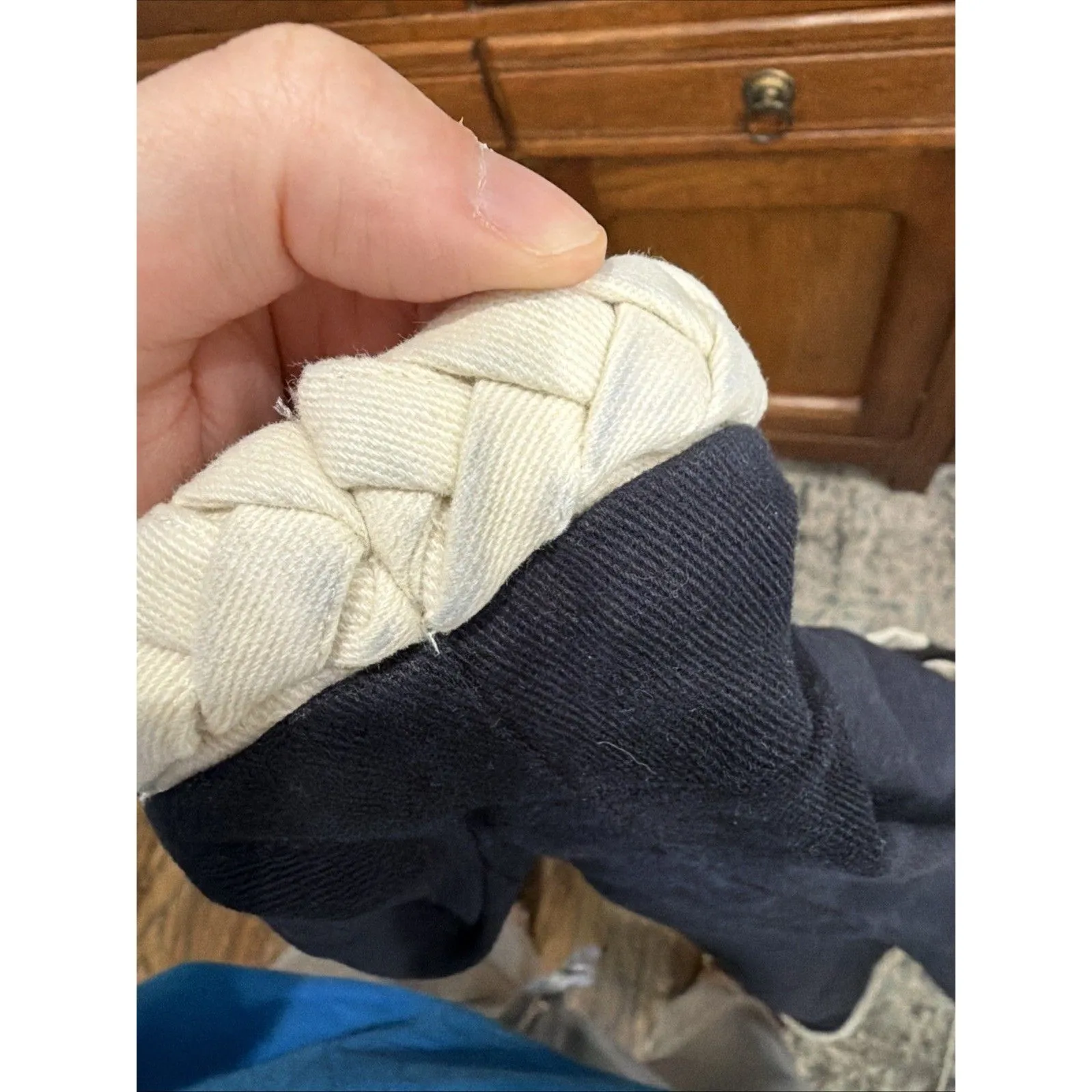 Tuckernuck  Navy Bow Olivia Dress Women’s Small Cotton Shift Mini - Image 7