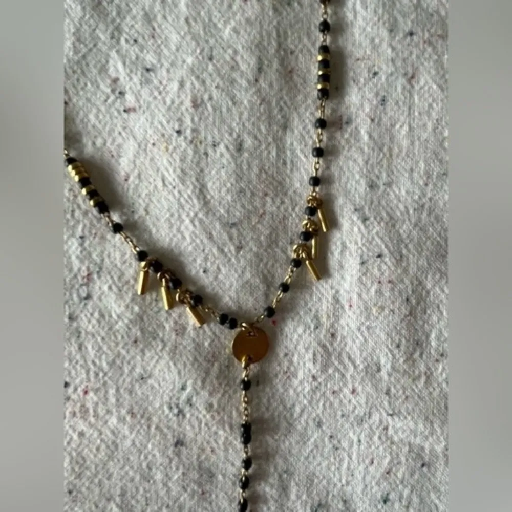 Madewell Long Gold Necklace - Image 2
