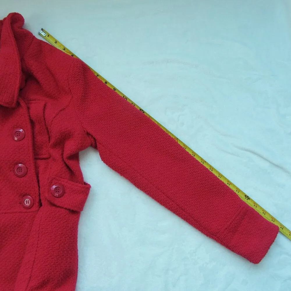 Wet Seal Women's Jacket Coat Size Small Fuchsia - Image 6